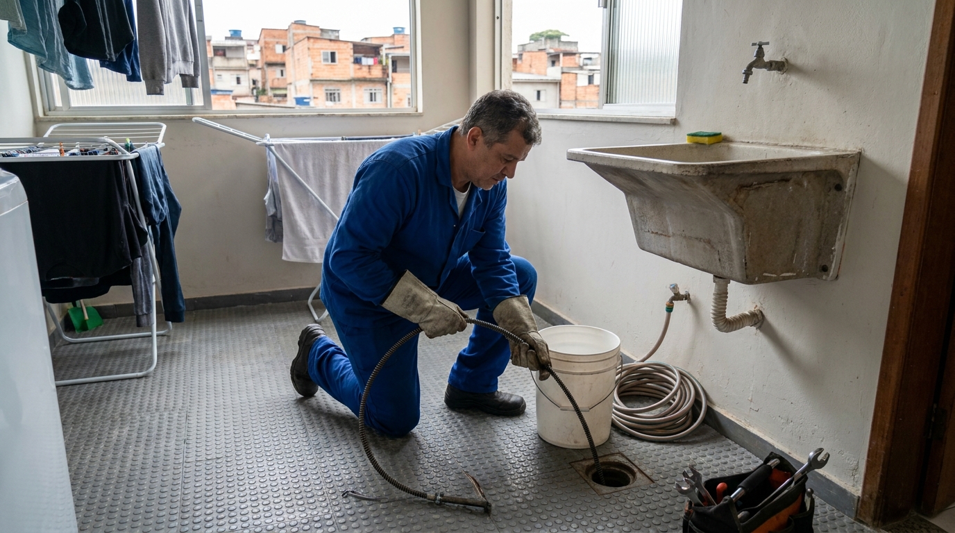 Desentupimento de Ralos Externos em Gravataí‑RS