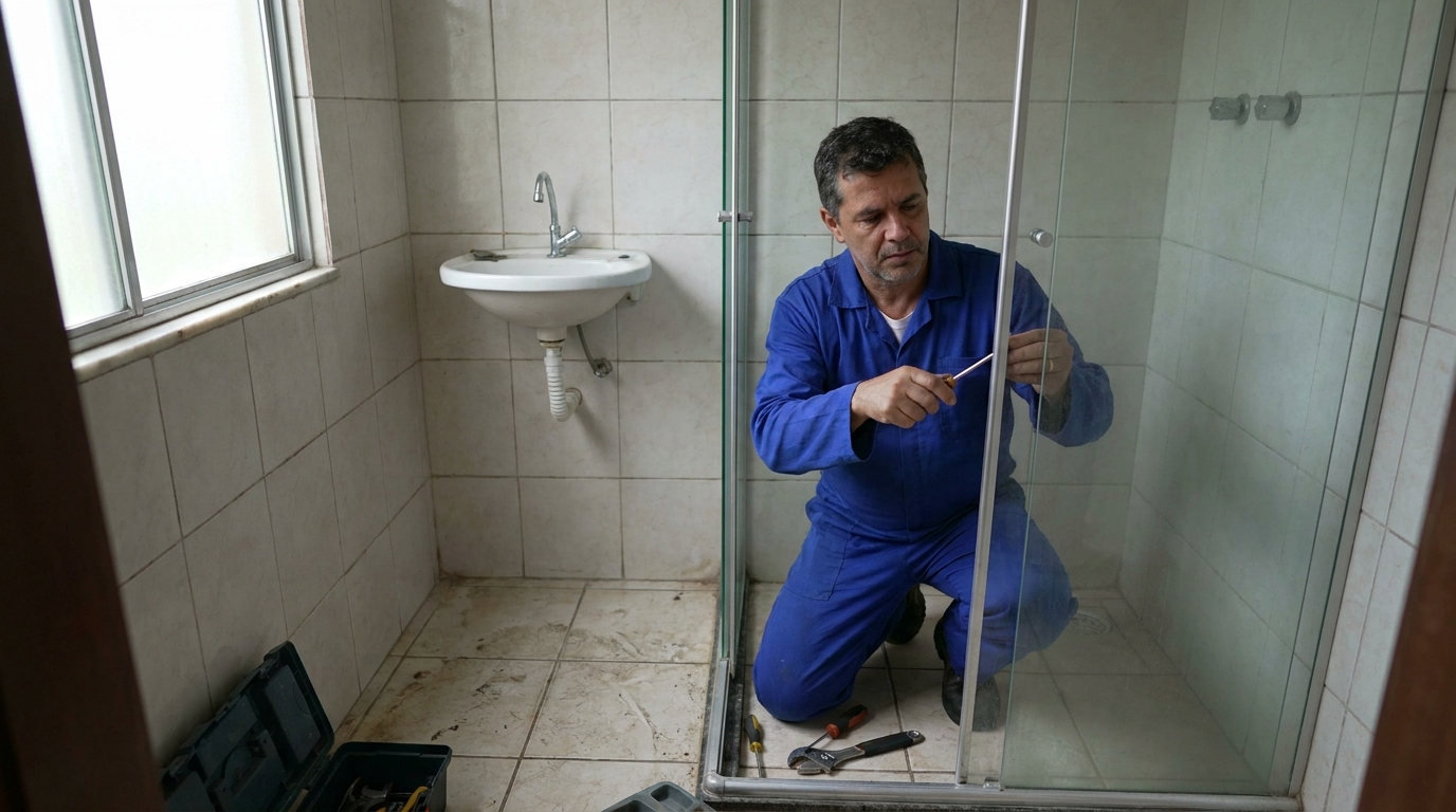 Troca de Roldanas e Trilhos em Gravataí‑RS